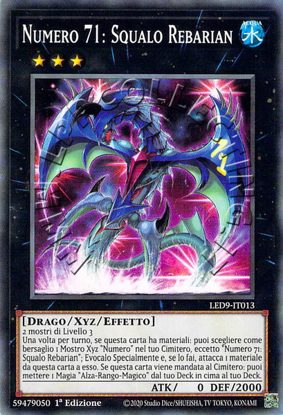 Numero 71: Squalo Rebarian