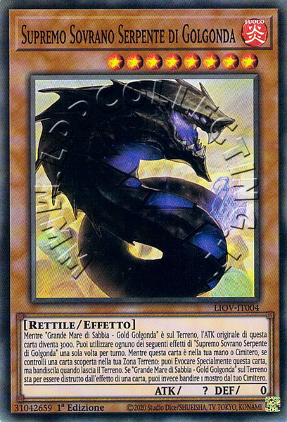 Supremo Sovrano Serpente di Golgonda 