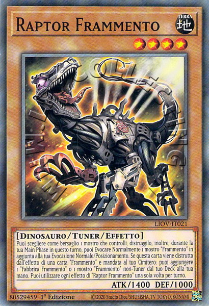 Raptor Frammento 