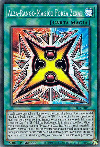 Alza-Rango-Magico Forza Zexal 