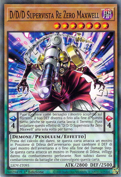 D/D/D Supervista Re Zero Maxwell 