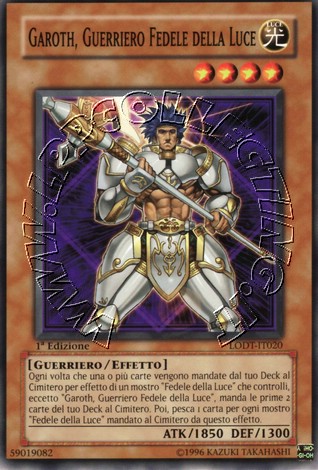 Garoth, Guerriero Fedele della Luce