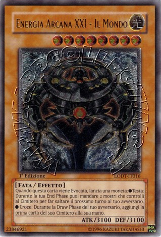 Energia Arcana XXI - Il Mondo
