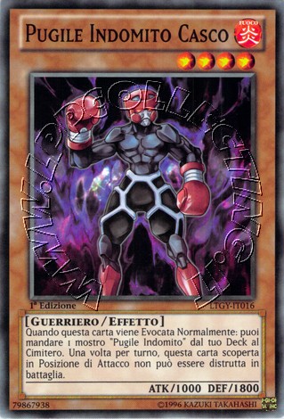 Pugile Indomito Casco