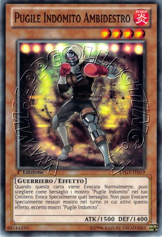 Pugile Indomito Ambidestro