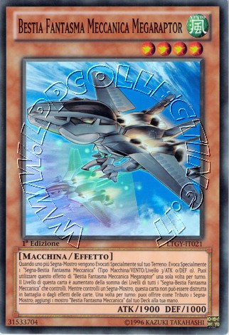 Bestia Fantasma Meccanica Megaraptor