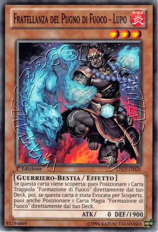 Fratellanza del Pugno di Fuoco - Lupo