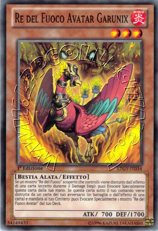 Re del Fuoco Avatar Garunix