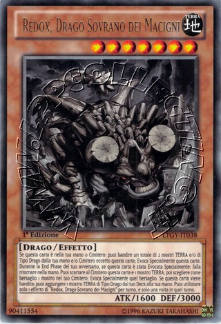 Redox, Drago Sovrano dei Macigni
