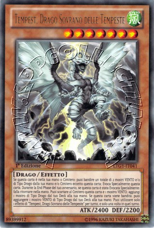 Tempest, Drago Sovrano delle Tempeste