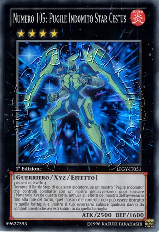 Numero 105: Pugile Indomito Star Cestus