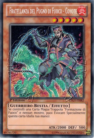 Fratellanza del Pugno di Fuoco - Coyote
