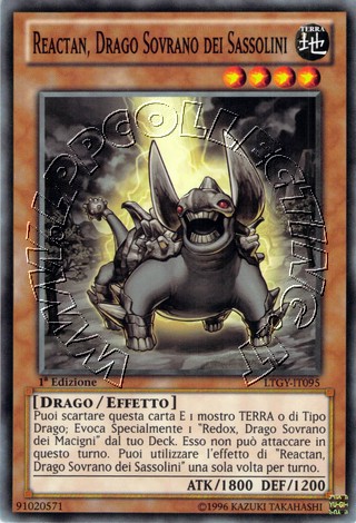 Reactan, Drago Sovrano dei Sassolini