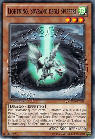 Lightning, Sovrano degli Spifferi
