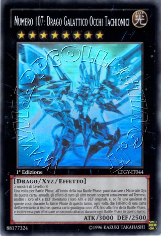 Numero 107: Drago Tachionico Occhi Galattici