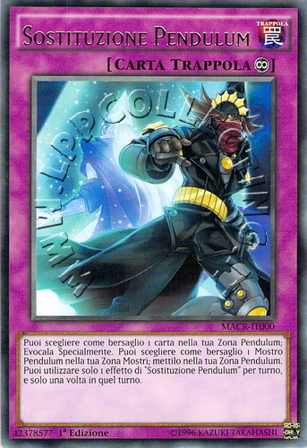 Sostituzione Pendulum 