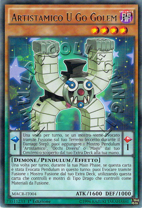Artistamico U Go Golem