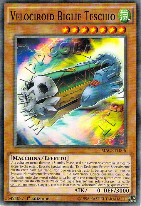 Velociroid Biglie Teschio