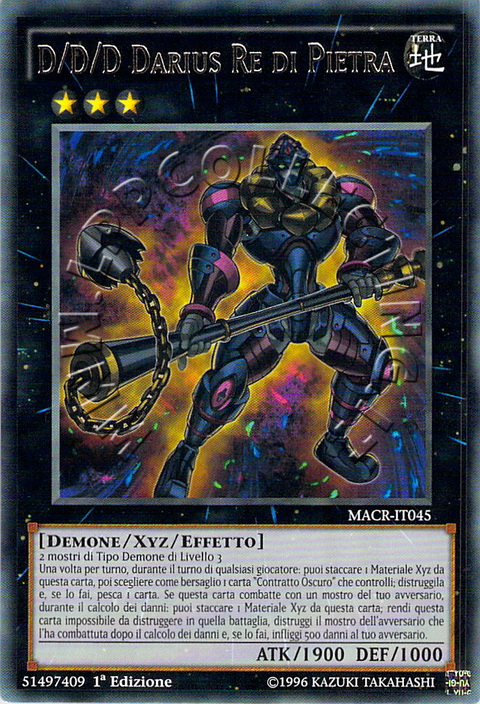 D/D/D Darius Re di Pietra