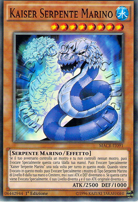 Kaiser Serpente Marino