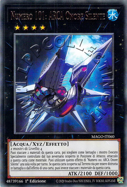 Numero 101: ARCA Onore Silente