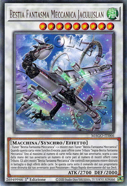 Bestia Fantasma Meccanica Jaculuslan