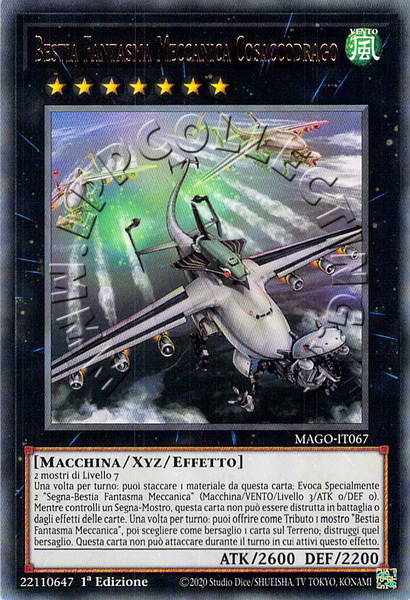 Bestia Fantasma Meccanica Cosaccodrago