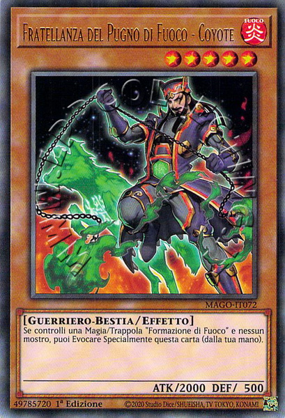 Fratellanza del Pugno di Fuoco - Coyote