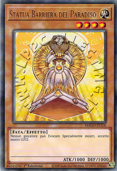 Statua Barriera del Paradiso