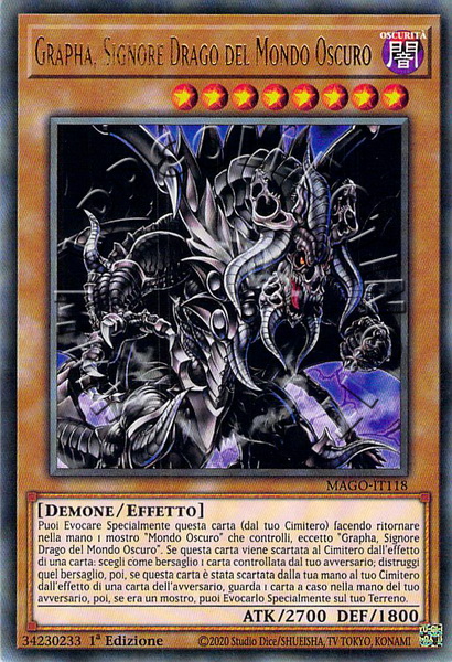 Grapha, Signore Drago del Mondo Oscuro
