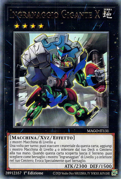 Ingranaggio Gigante X