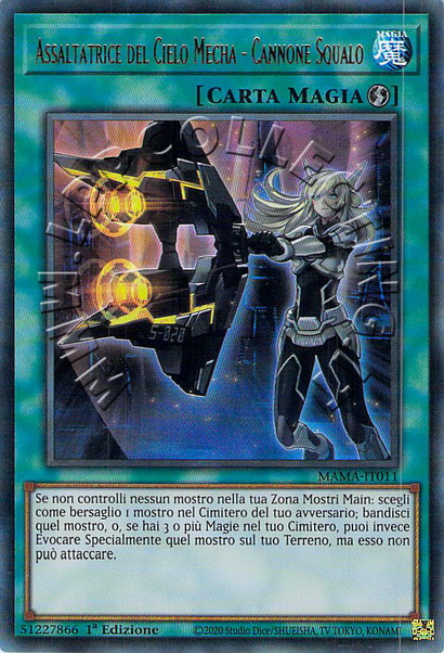 Assaltatrice del Cielo Mecha - Cannone Squalo