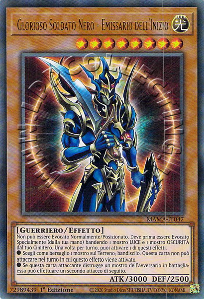 Glorioso Soldato Nero - Emissario dell