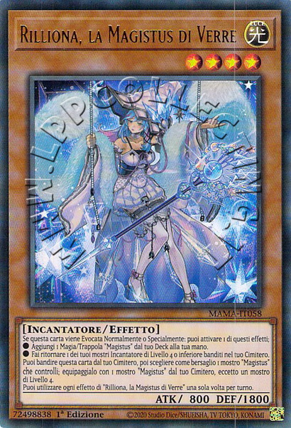 Rilliona, la Magistus di Verre 