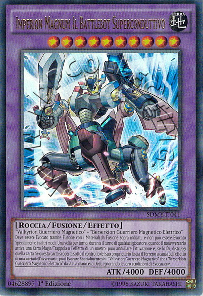 Imperion Magnum Il Battlebot Superconduttivo