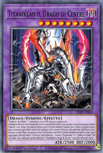 Titaniklad il Drago di Cenere