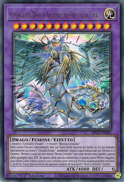 Superguida Drago Arcobaleno Cristallo Finale