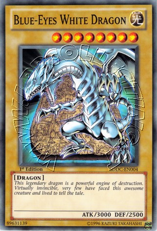 Drago Bianco Occhi Blu
