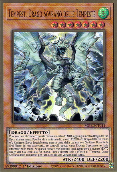Tempest, Drago Sovrano delle Tempeste