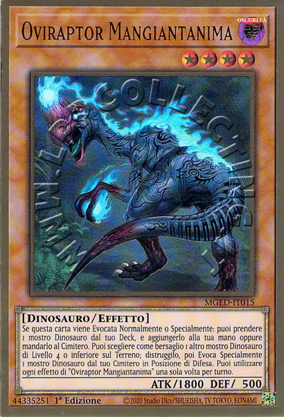 Oviraptor Mangiantanima