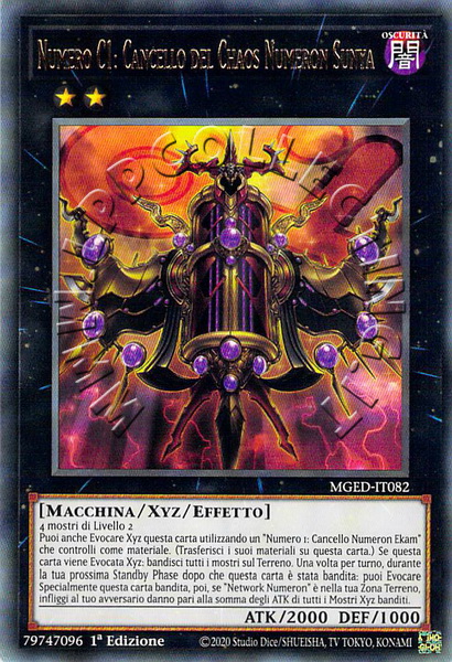 Numero C1: Cancello del Chaos Numeron Sunya