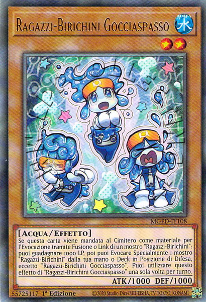 Ragazzi-Birichini Gocciaspasso
