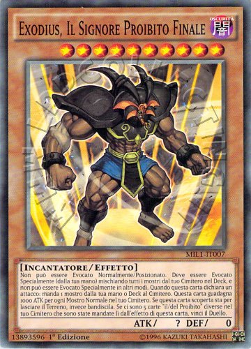 Exodius, Il Signore Proibito Finale