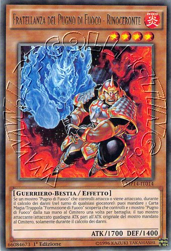 Fratellanza del Pugno di Fuoco - Rinoceronte