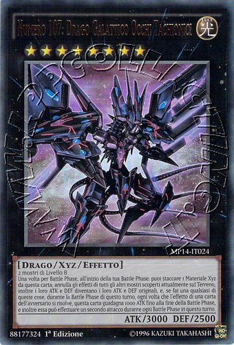 Numero 107: Drago Tachionico Occhi Galattici