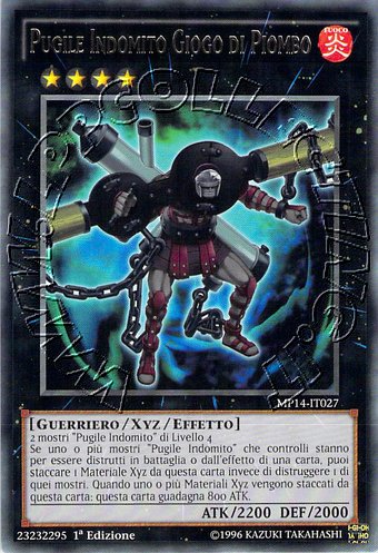 Pugile Indomito Giogo di Piombo