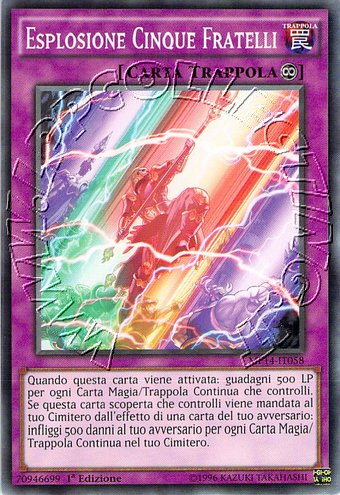 Esplosione Cinque Fratelli
