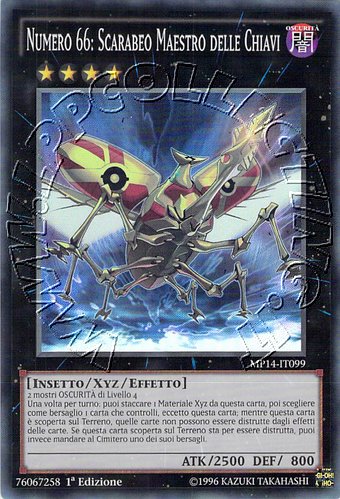 Numero 66: Scarabeo Maestro delle Chiavi
