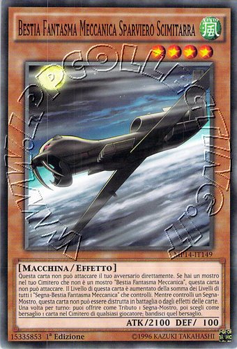 Bestia Fantasma Meccanica Sparviero Scimitarra