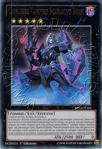 Cavaliere Vampiro Scarlatto Bram